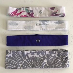 Bundle of 4 lululemon headbands 4 for $18!